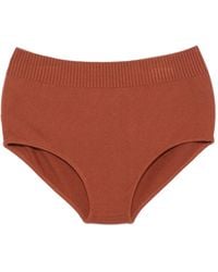 Plan C - Shorts Met Geribbelde Taille - Lyst