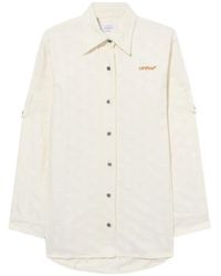 Off-White c/o Virgil Abloh - Star-Jacquard Shirt Jacket - Lyst