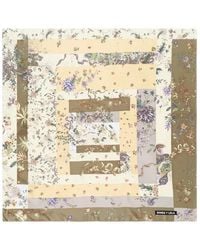 Bimba Y Lola - Sciarpa Con Design Patchwork - Lyst