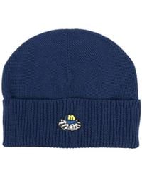MSGM - Gorro Con Parche Del Logo - Lyst