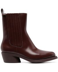 Camper - Bonnie 50mm Leather Ankle Boots - Lyst