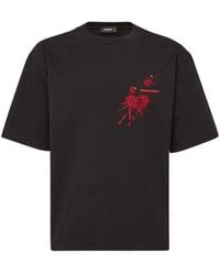 DSquared² - Sequin-Embellishment T-Shirt - Lyst