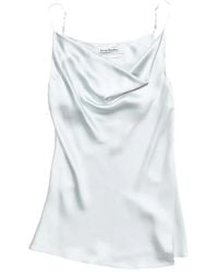 Acne Studios - Débardeur À Fini Satiné - Lyst