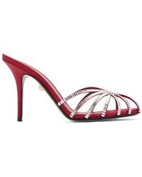ALEVI - Emily Crystal-Embellished Sandals - Lyst