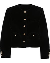 Blazé Milano - Button-Fastening Cotton-Blend Jacket - Lyst