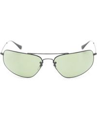 Ray-Ban - Pilot-Frame Double-Bridge Sunglasses - Lyst