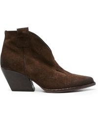 Elena Iachi - Suede Boots - Lyst