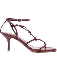 Ba&sh - 80Mm Knotted Leather Sandals - Lyst