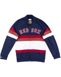 Mitchell & Ness - Sudadera Boston Red Sox a rayas de x MLB - Lyst