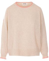 Not Shy - Embroidered Long-Sleeve Sweater - Lyst