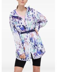 Columbia - Patterned Hooded Windbreaker Jacket - Lyst