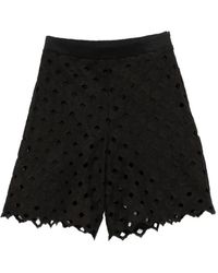 Max Mara - Eyelet Shorts - Lyst