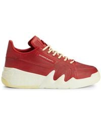 Giuseppe Zanotti - Sneakers Mit Logo-Schild - Lyst