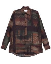 Costumein - Hemd mit abstraktem Print - Lyst