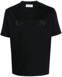 Lanvin - Logo-print T-shirt - Lyst