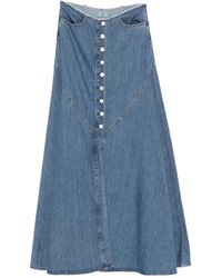 AG Jeans - Geknöpfter Jeansrock - Lyst