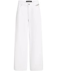 Karl Lagerfeld - Jean À Coupe Ample - Lyst