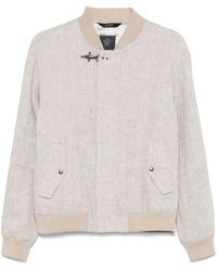 Fay - Jacke Aus Leinen - Lyst
