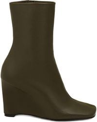 Ami Paris - Stivaletti Bicolore 90Mm - Lyst