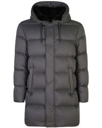 Herno - Logo-Plaque Padded Coat - Lyst
