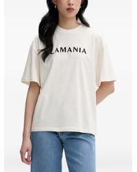 La Mania - Chuck Logo-Print T-Shirt - Lyst