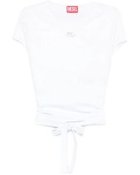 DIESEL - Cotton T-Shirt - Lyst
