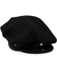 Prada - Ribfluwelen Pet - Lyst
