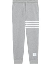 Thom Browne - Ottoman Rib 4-Bar Stripe Track Pants - Lyst