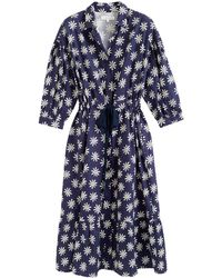 Chinti & Parker - Ditsy Midi-jurk Met Bloemenprint - Lyst