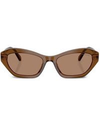 Swarovski - Geometric-Frame Sunglasses - Lyst