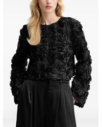 Gestuz - Gzingrid Top Met Roos Applicatie - Lyst