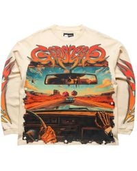 Godspeed - On The Run Long-Sleeve Graphic Sweatshirt - Lyst