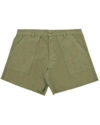 Fortela - Colonel Raw-Edge Shorts - Lyst