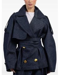 Franchise - Gabi Double-Breasted Coat - Lyst