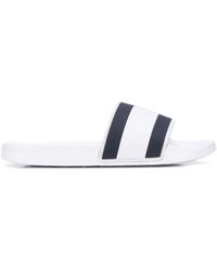 Tommy Hilfiger Claquettes à logo - Blanc