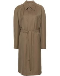 Lemaire - Trench À Taille Ceinturée - Lyst