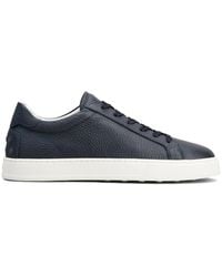 Tod's - Allacciata Cassetta Leather Sneakers - Lyst