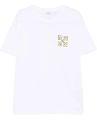 Off-White c/o Virgil Abloh - Arrows-Print Graphic-Print T-Shirt - Lyst
