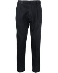 Dell'Oglio - Pantalon Fuselé À Design Plissé - Lyst