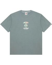 Aape By A Bathing Ape - T-Shirt Mit Affenkopf-Print - Lyst
