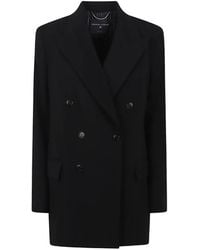 Ermanno Scervino - Double-Breasted Peak-Lapel Jacket - Lyst