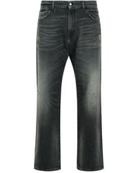AMISH - James Distressed Regular Jeans - Lyst