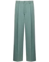 Marni - Satin Wide-Leg Trousers - Lyst