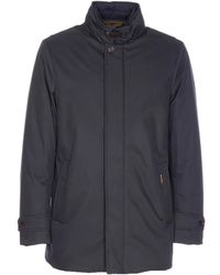 Moorer - High-neck Padded Coat - Lyst