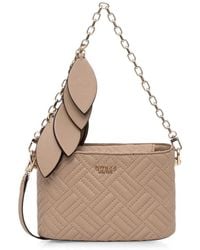 Guess - Mini Enisa Quilted Shoulder Bag - Lyst