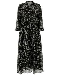 Tory Burch - Polka-Dot Cotton Dress - Lyst
