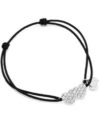 Zadig & Voltaire - Link Heart Strass Bracelet - Lyst