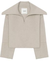 Nanushka - Maxe Pilgrim-Collar Sweater - Lyst