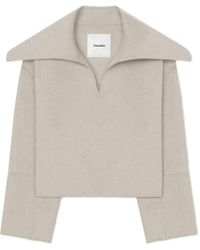 Nanushka - Jersey Maxe con cuello peregrino - Lyst