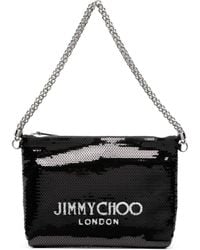 Jimmy Choo - Callie Sequinned Shoulder Bag - Lyst